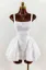 White Lace-Insert Mini Dress