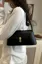 Black Flap Shoulder Bag