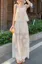 Cream Lace-Overlay Co-Ords Set