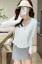 White V-Neck Thumbhole Jacket
