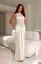 Light Yellow Solid Draped Maxi Dress