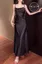Black Pearl Embellished Maxi Dress
