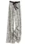 White Paisley Mid-Rise Pants