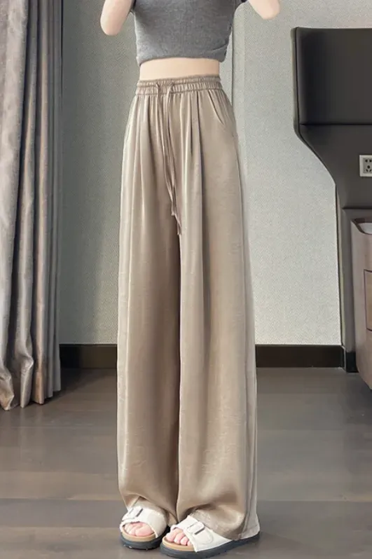 Beige Solid Mid-Rise Trousers - Image 1