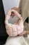 Light Pink Quilted Hand Bag