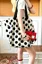 White Polka Dot Tote Bag