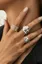 Silver Set Of 3 Elegant Rings