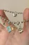 Silver Beaded Charms Bracelet