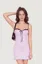 Light Pink Polka Dot Mini Dress