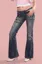 Dark Blue Mid-Rise Bootcut Jeans