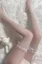 White Ruffled Bow Fishnet Stockings