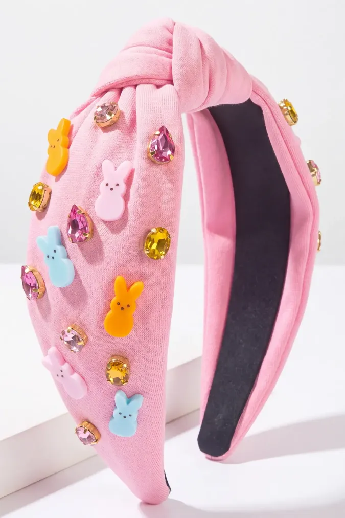 Light Pink Charms Hair Band - Image 1