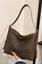 Brown Printed Pu Tote Bag