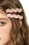 Light Pink Set Of 2 Hair Clips