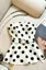 White Polka Dot Tube Top