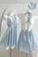 Light Blue Embroidered Lace Mini Dress
