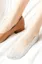 White Lace No-Show Socks