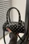 Black Polka Dot Pu Handbag