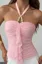 Pink Solid Ruffled Top