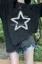 Black Oversized Graphic T-Shirt