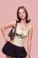 Beige Typography Scoop Neck T-Shirt