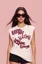 White Typography Crew Neck T-Shirt