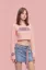 Pink Typography Flared Sleeves T-Shirt