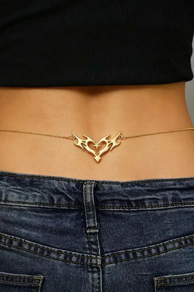 Golden Statement Waist-Chain - Image 1