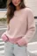 Light Pink Crew Neck Sweater