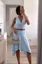 Light Blue Halter Co-Ords Set
