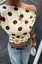 Yellow Polka Dot One Shoulder Top
