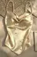 Beige Pearl Embellished Asymmetric Top