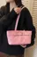 Light Pink Solid Pu Shoulder Bag