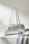 Silver Pu Shoulder Bag