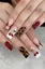 Multi-Colour Printed Press-On-Nails