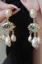 Golden Pearl Statement Earrings