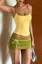 Yellow Scoop Neck Co-Ords Set
