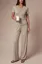 Beige Lace Overlay Co-Ords Set
