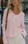 Light Pink Round Neck Sweater