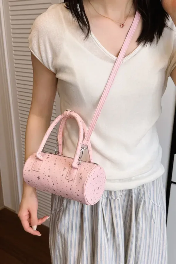Light Pink Starry Sling Bag - Image 1