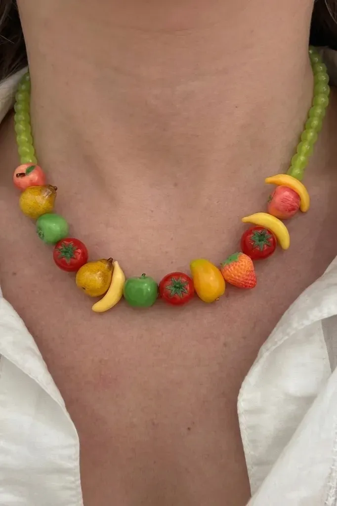 Multi-Colour Fruity Necklace - Image 1