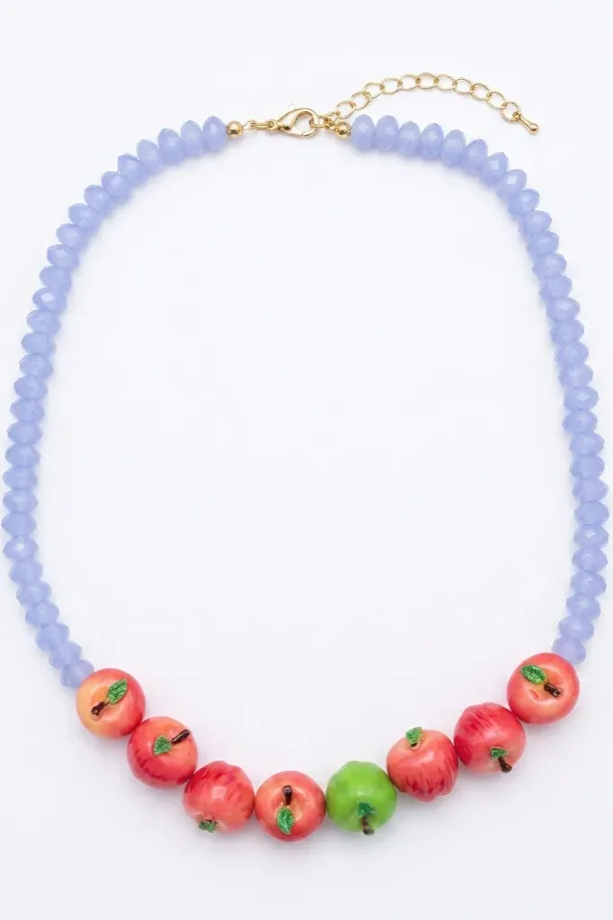 Lavender Fruity Choker Necklace - Image 1