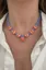 Blue Fruity Choker Necklace