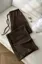 Dark Brown Mid Rise Trousers
