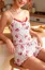 Red Fruit Print Co-Ord Set
