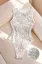 Off White Floral Printed Bodysuit