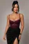Wine Lace Sweetheart Baby Doll
