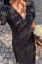 Black Polka Dot Maxi Dress