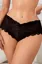 Black Lace Mid-Rise Panties