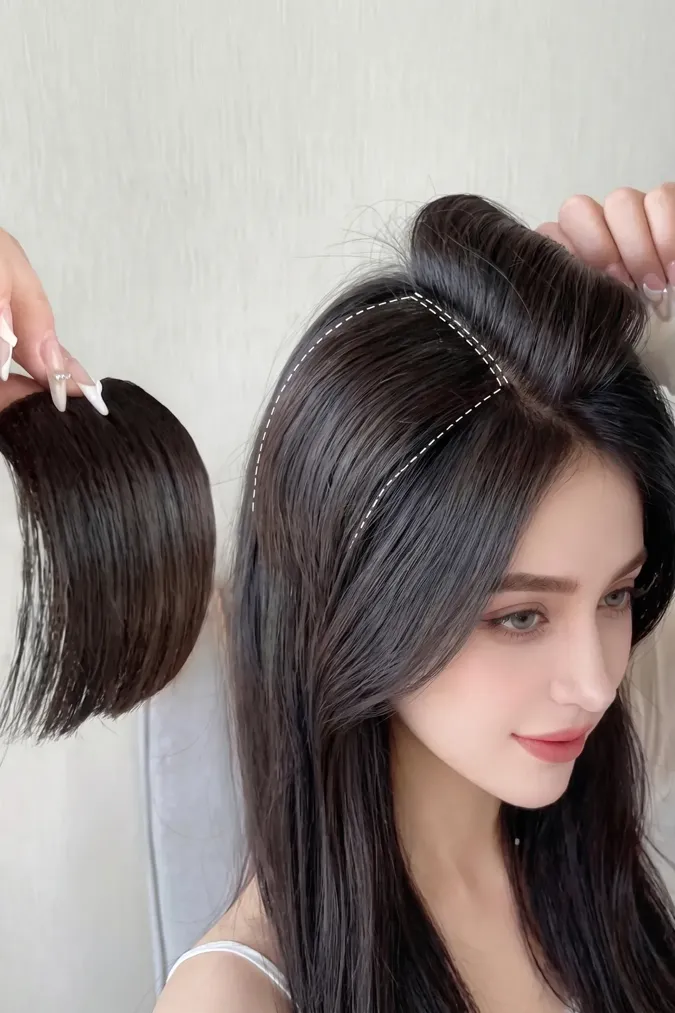 Black Hair Extension - Image 1